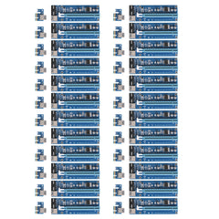 20pcs/lot 60cm PCI-E 1X to 16X Extender Riser Card SATA