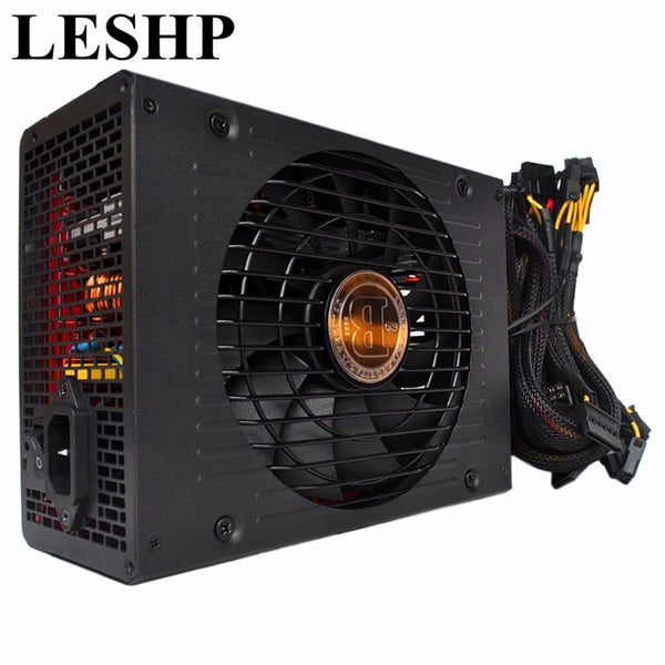 LESHP Mining case power supply 1800W 12V suitable for miner R9 380/390 RX 470/480 RX 570/580 6 GPU CA With Low Noise Cooling Fan